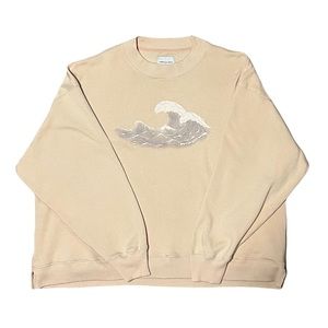 American Eagle Pink Graphic Sweater